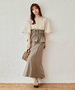 mysty woman レースアップコルセットsetスカート ミスティ...(4)