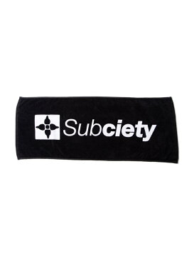 【SALE／10%OFF】Subciety Subciety/(U)TOWEL-THE BASE- サブサエティ ファッショングッズ ハンカチ/タオル ブラック