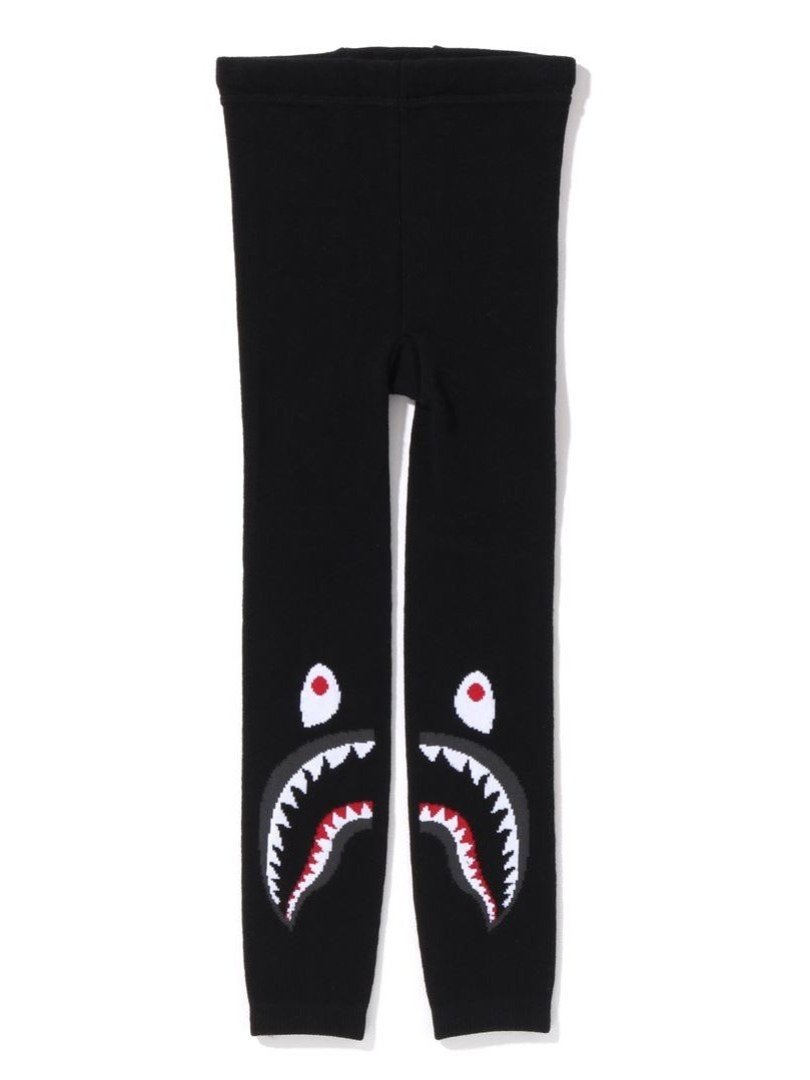 A BATHING APE SHARK LEGGINGS K A xCVO GCv pc ̑̃pc ubN O[yz