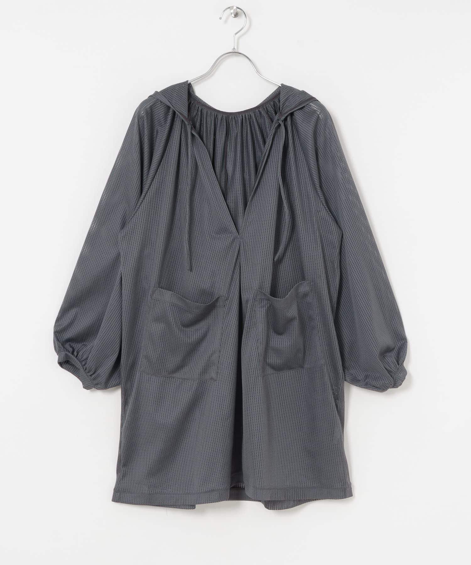 【SALE／50%OFF】URBAN RESEARCH Swim URBAN RESEARCH スイム メッシュチュニック アーバンリサーチ 水着・スイムグッズ 水着 グレー ホワイト【送料無料】