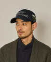 arth arth EMB Washed Cap / アース オーバーライド 帽子 キャップ ブラウン ネイビー【送料無料】