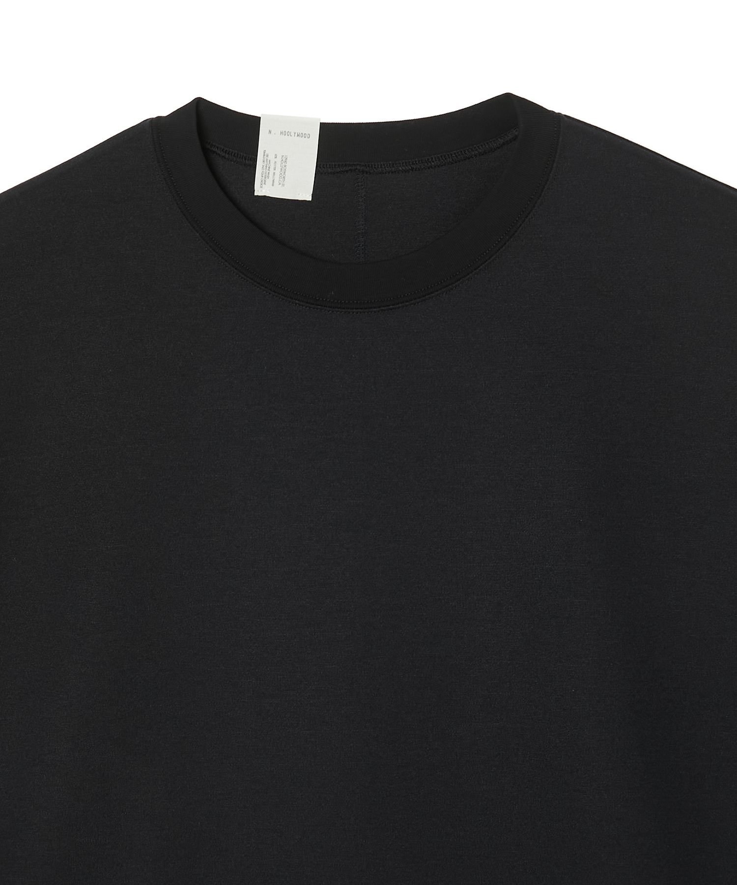 N.HOOLYWOOD UNDER SUMMIT WEAR CREW NECK T-SHIRT エヌ．ハリウッド トップス カットソー・Tシャツ ブラック グレー【送料無料】