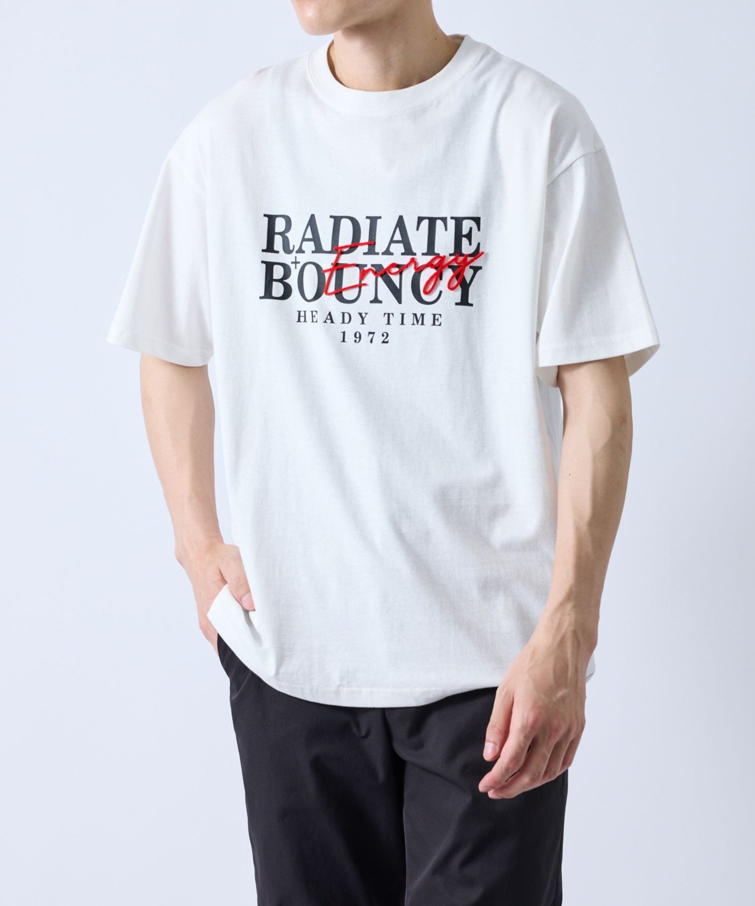 j.n.r.d ブラシ刺繍Tシャツ ジュン スタンダード ピックス トップス カットソー・Tシャツ カーキグリーン ホワイト