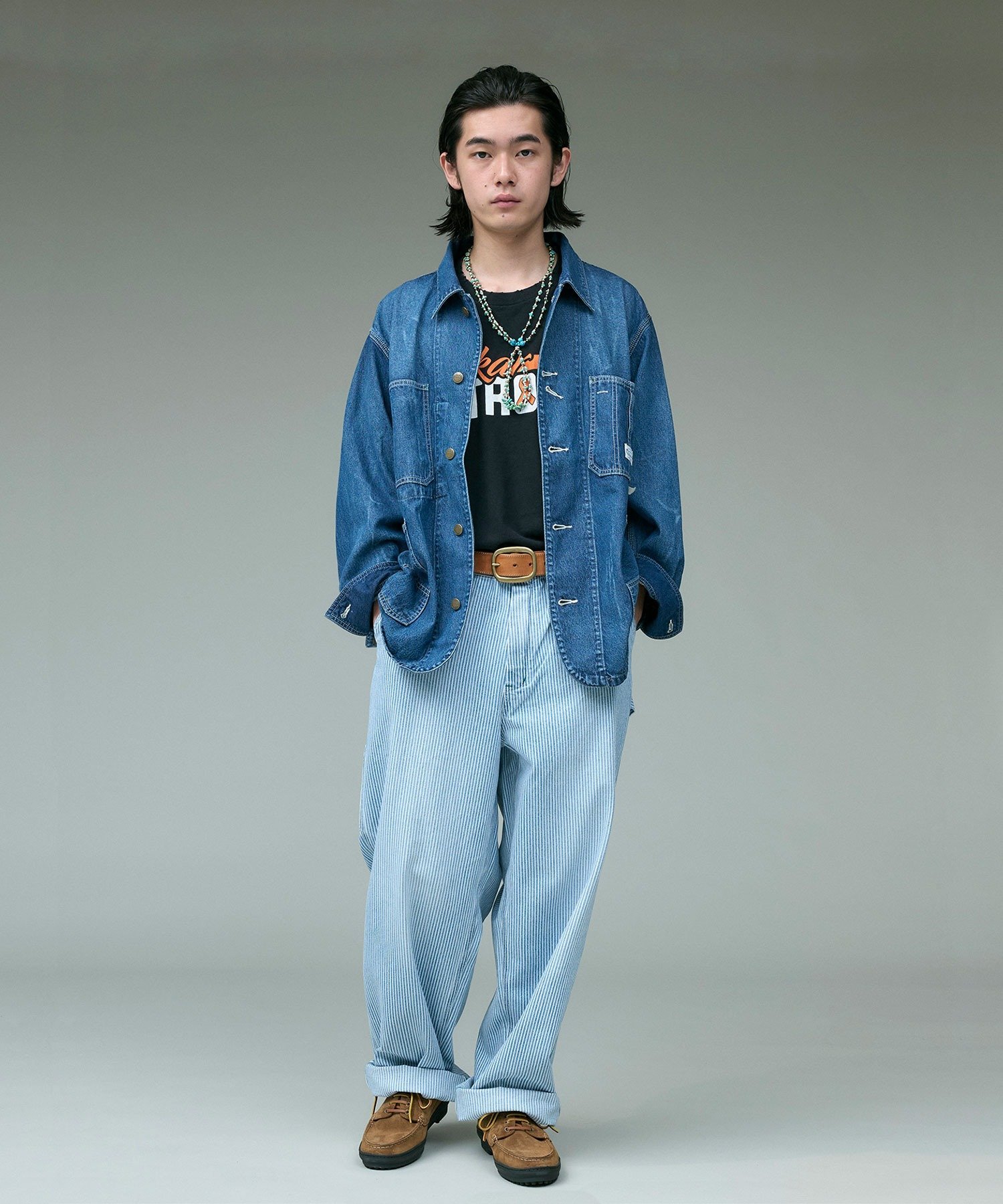 Johnbull Private labo 【UNION HERCULES MADE】CHORE JACKET ジョンブルプライベートラボ ジャケット・アウター デニムジャケット ブルー【送料無料】