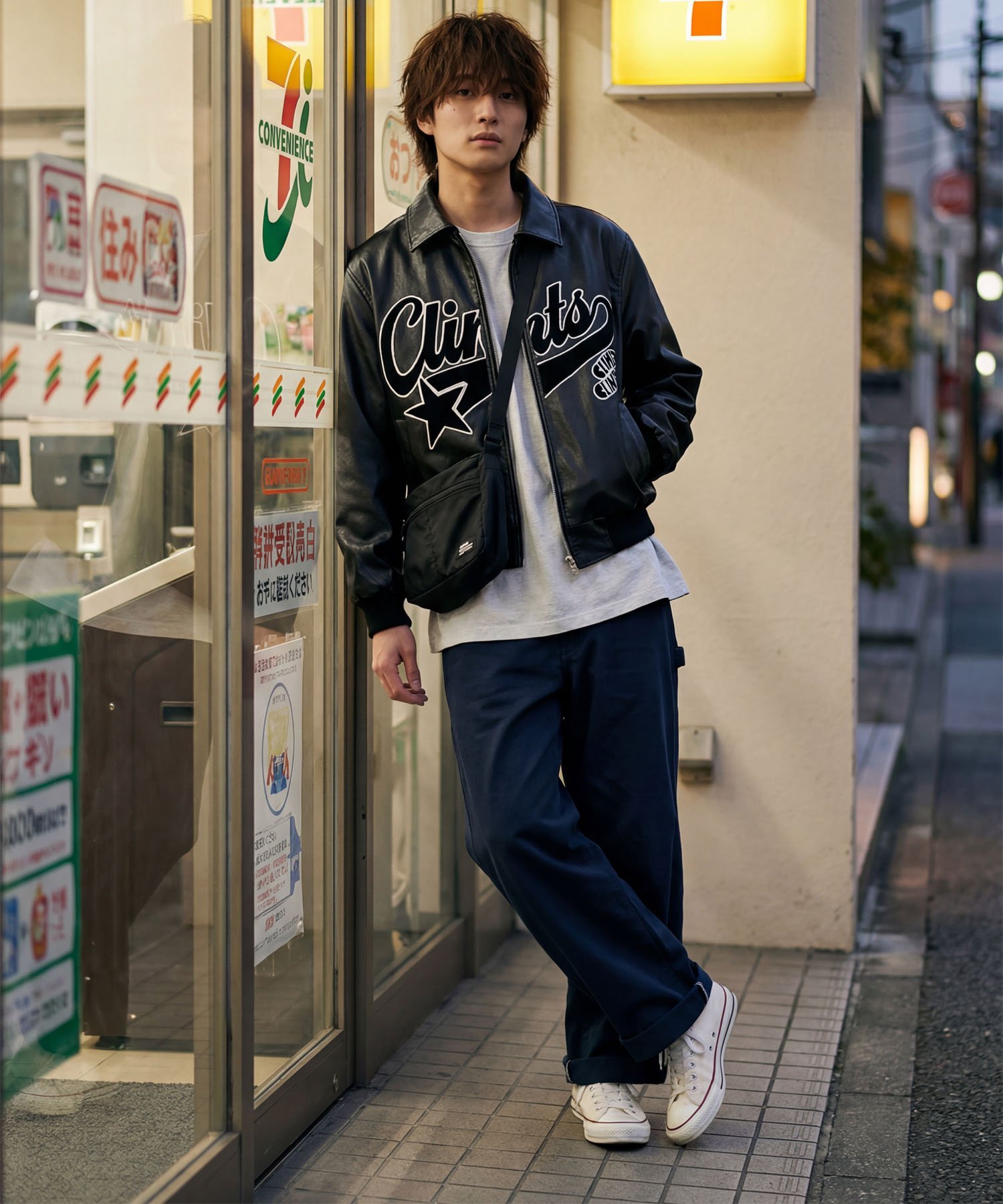 【SALE／20%OFF】aimoha MENS aimoha neo/レザージャケット アイモハ ジャケット・アウター その他のジャケット・アウター ブラック【送料無料】