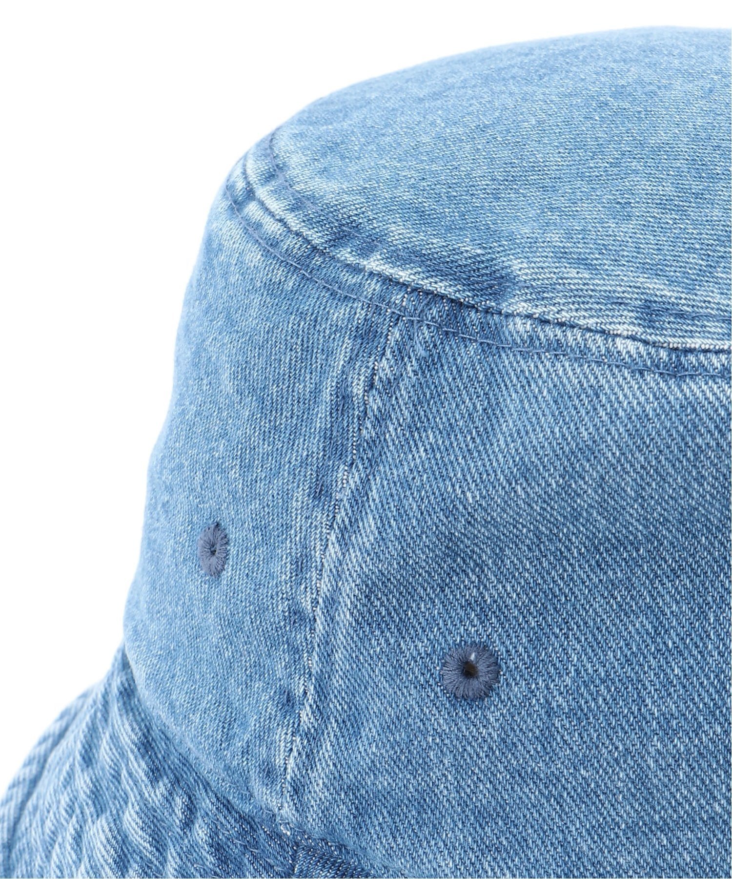 GUESS/(U)UNI Denim Bucket Hat バケットハット バケハ ゲス 帽子 ハット ブルー