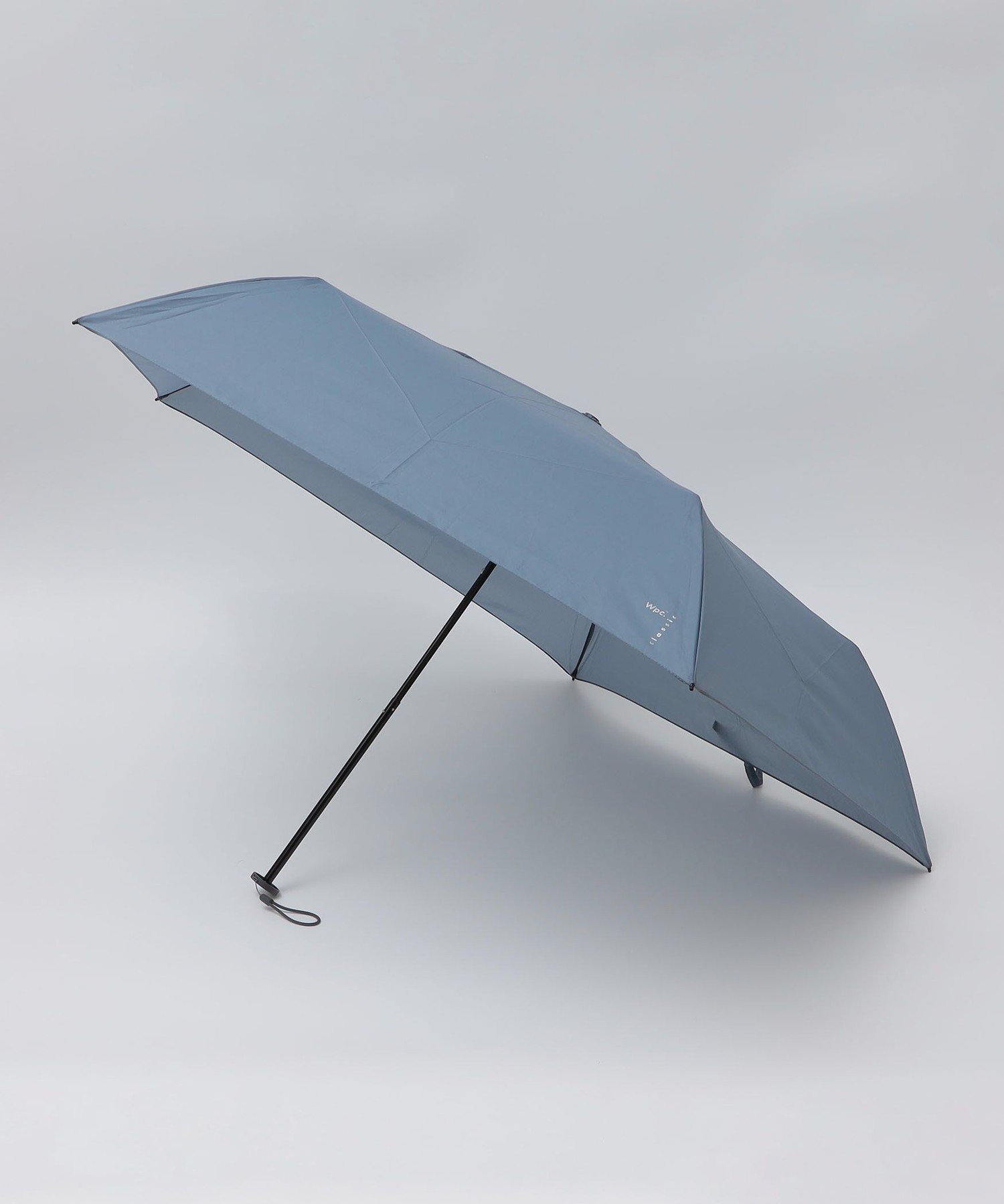 SHIPS MEN Wpc:AIR-LIGHT SLIM UMBRELLA シップス ファッション雑貨 折りたたみ傘 ブラック グレー ネイビー