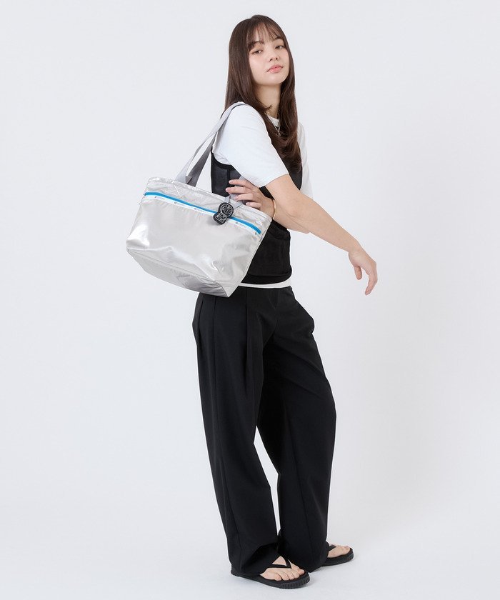 【公式】レスポートサック トートバッグ 1542HH16 LeSportsac レスポートサック バッグ トートバッグ シルバー