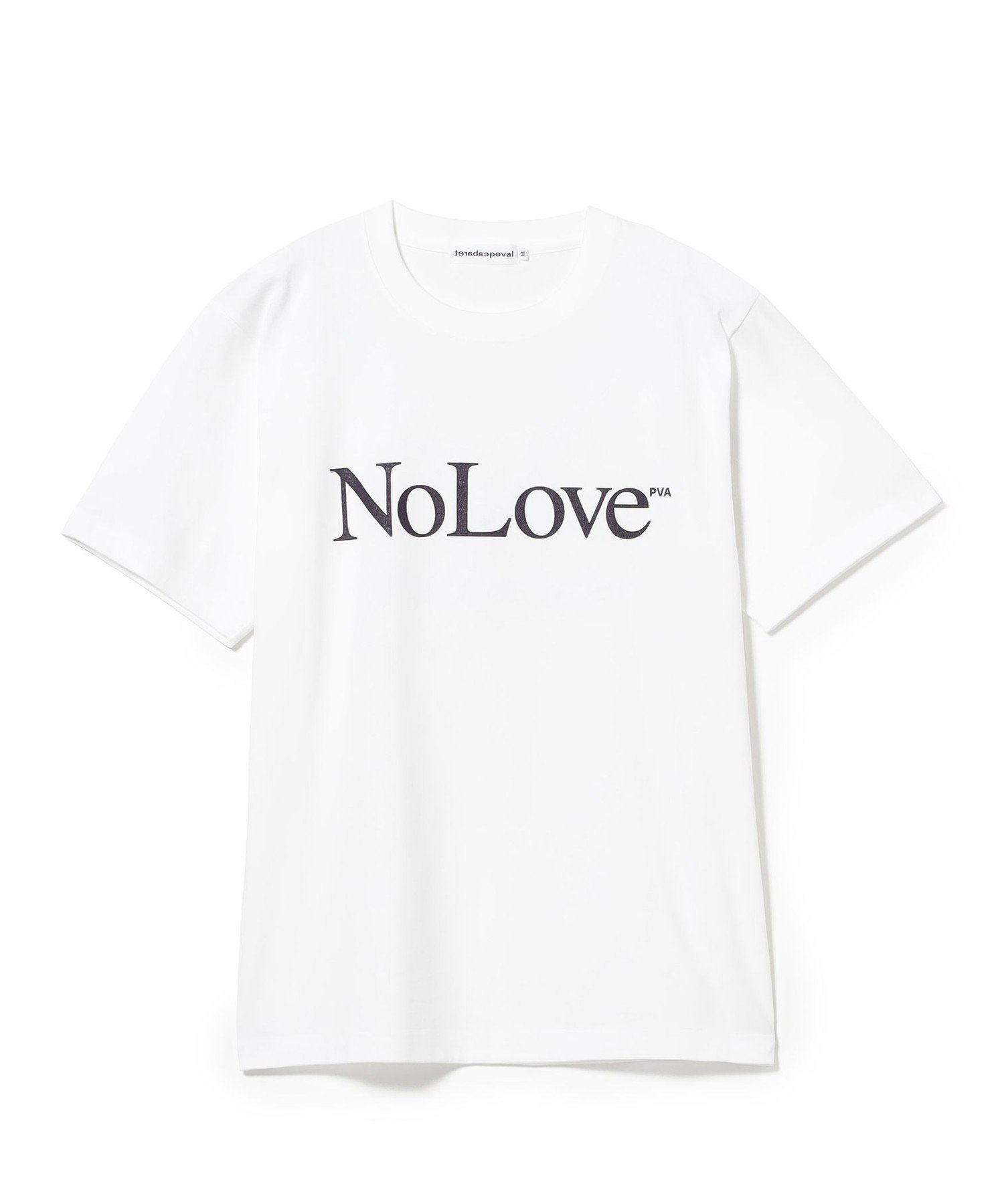 BEAMS T Cabaret Poval / No Love Tee ビームスT トップス カットソー・Tシャツ ネイビー ホワイト【送料無料】