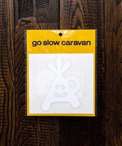 go slow caravan カッティングステッカー ヤグラチャン ゴースローキャラバン インテリア・生活雑貨 そ..