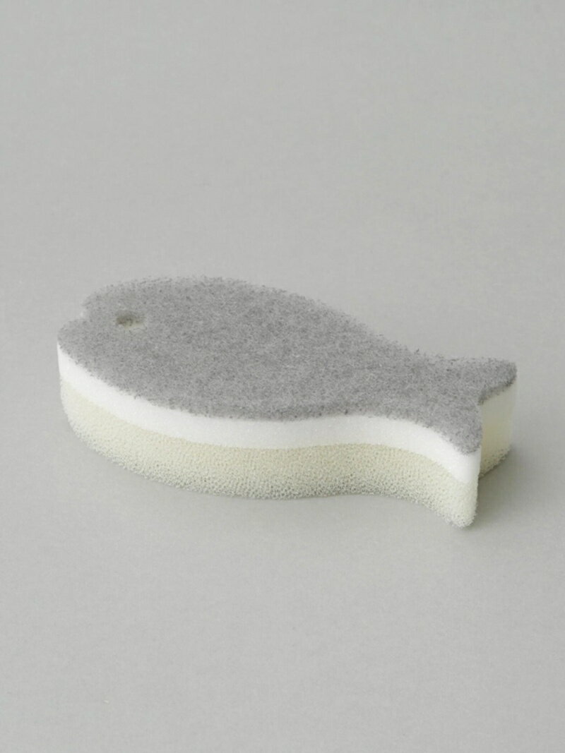 【SALE／30%OFF】Afternoon Tea LIVING おさかな型キッチンスポンジ アフタヌーンティー・リビング 食器・調理器具・キッチン用品 その他の食器・調理器具・キッチン用品 グレー ホワイトのサムネイル