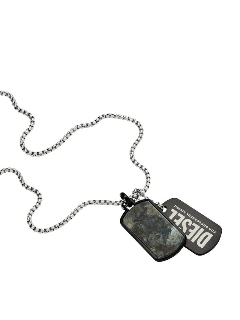 DIESEL ディーゼル アクセサリー メンズ ネックレス DX1327040 ウォッチステーションインターナショナル アクセサリー・腕時計 ネックレス シルバー【送料無料】のサムネイル