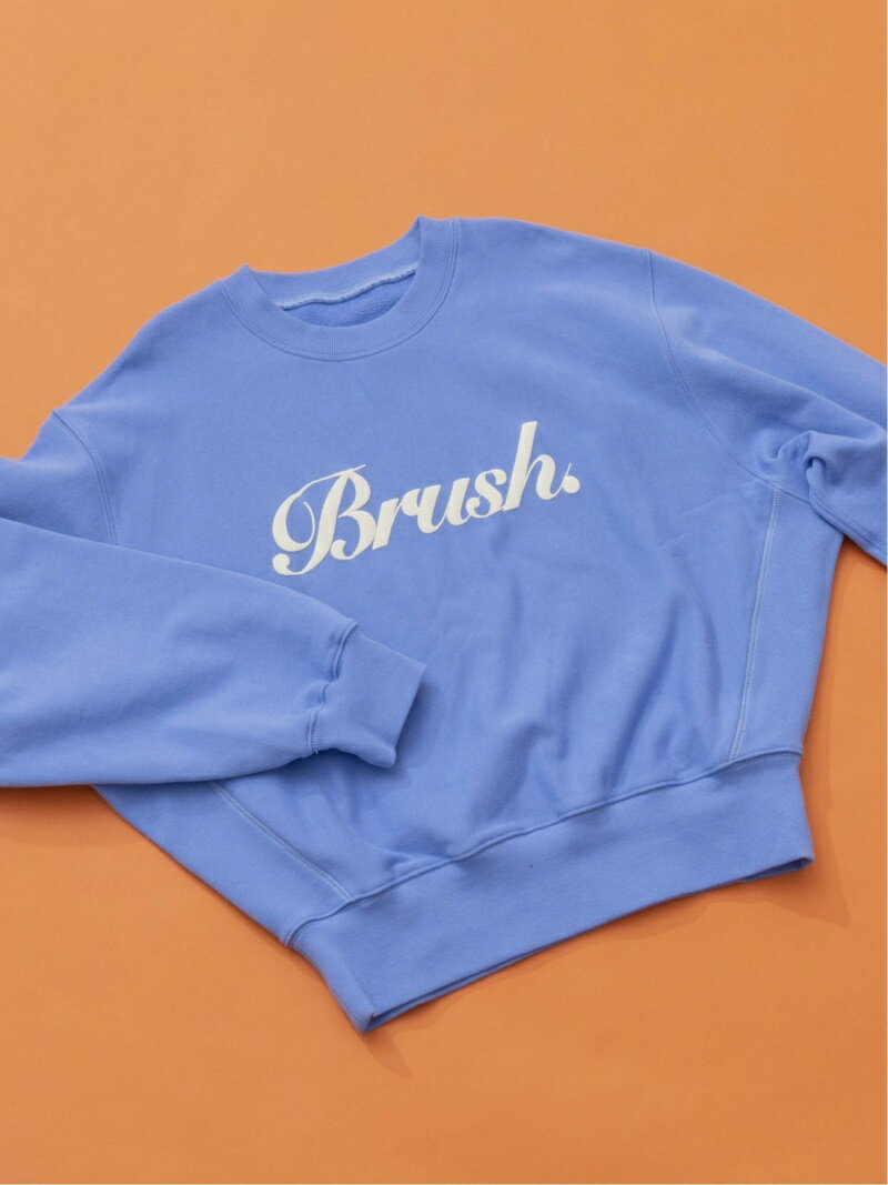 MAISON SPECIAL Brushオーバーサイズスウェット メゾンスペシャル トップス スウェット・トレーナー グレー ブルー オレンジ ホワイト【送料無料】のサムネイル