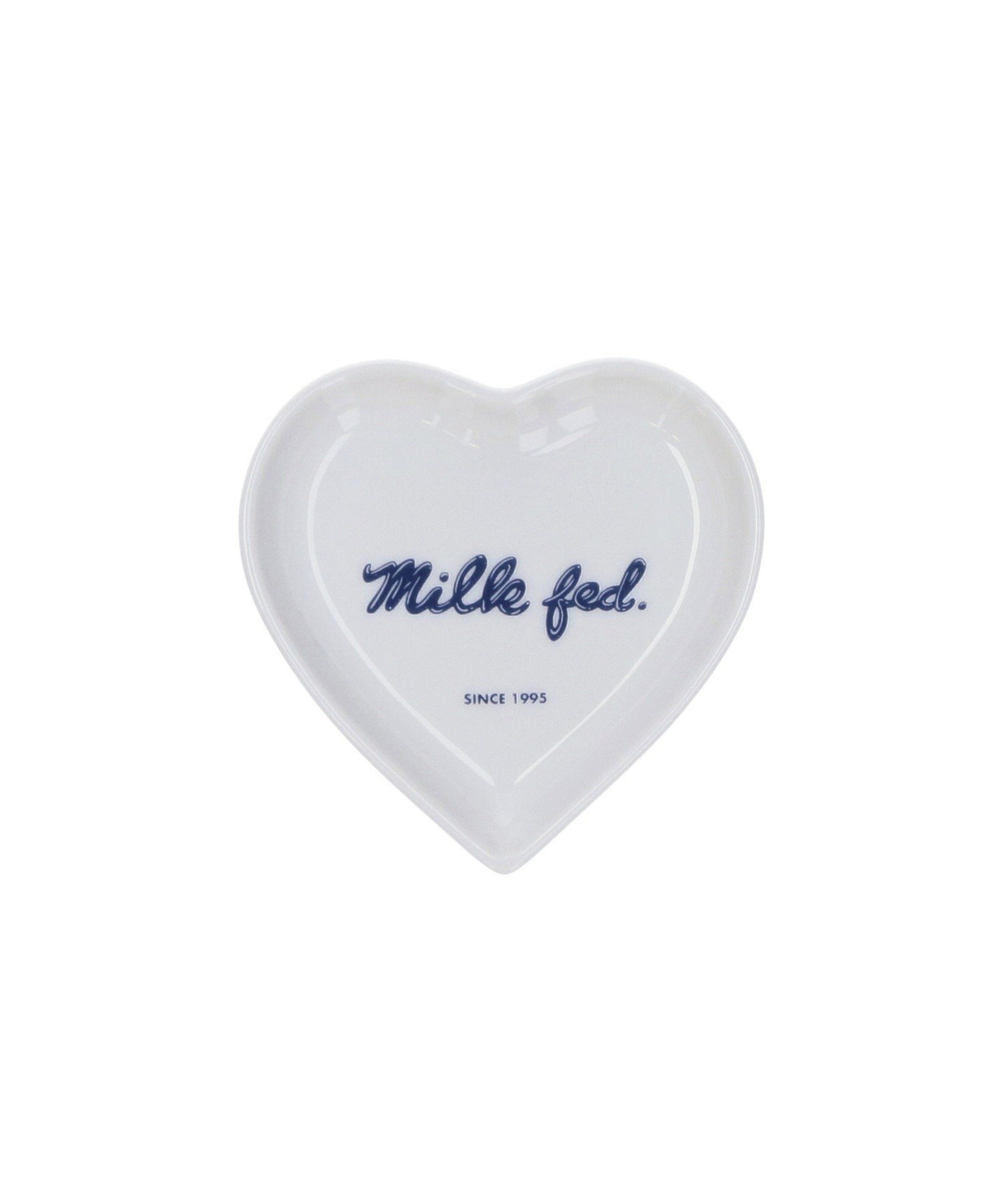 MILKFED. ICING LOGO HEART SMALL PLATE MILKFED. ~NtFh HEELb`pi HEM lCr[ bh