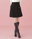 【SALE/46%OFF】JILL by JILL STUART ラップ風プリーツスカパン ジル バイ ジル スチュアート パンツ その他のパンツ ブラウン ホワイト ブラック【送料無料】
