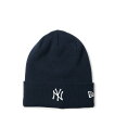 WEGO MEN'S NEWERA BC KNIT MLB ウィゴー 帽子 ニット帽・ビーニー ネイビー ベージュ ブラック【送料無料】