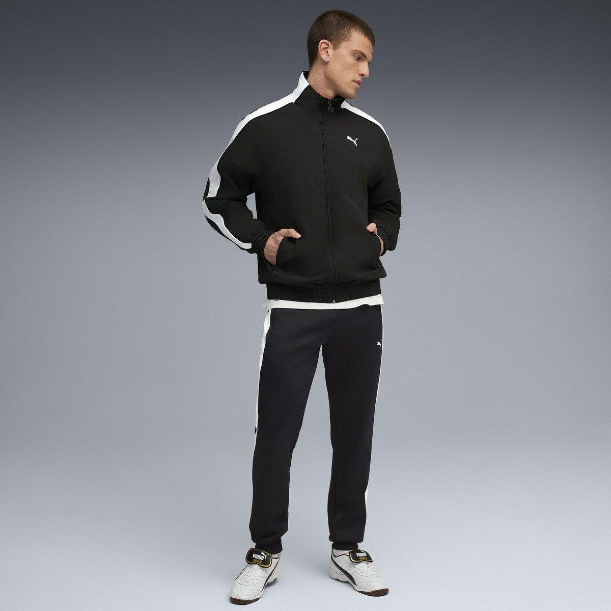 PUMA メンズ T7 オールウェイズ オン トラック パンツ DK CL プーマ パンツ ジャージ・スウェットパンツ ネイビー【送料無料】