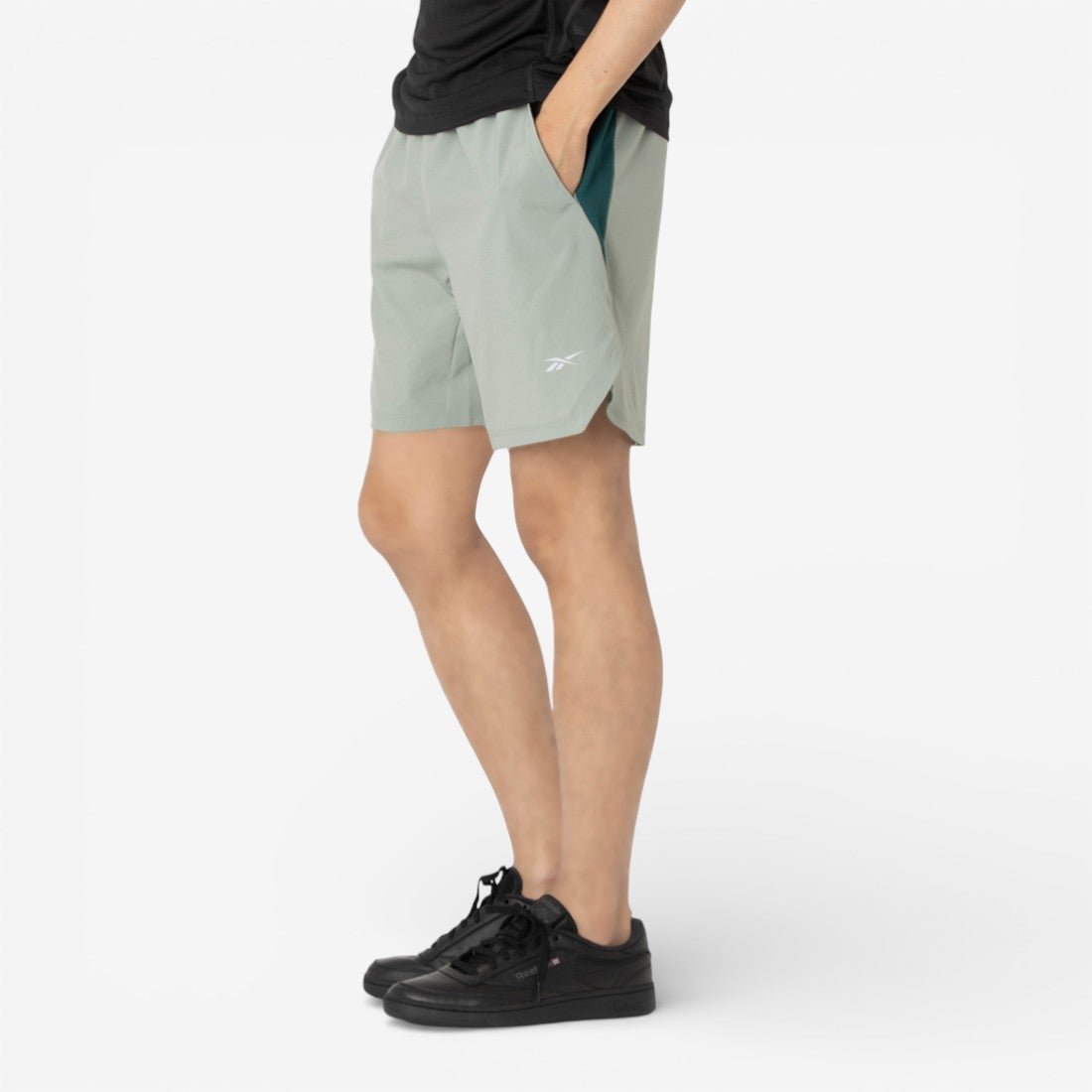 ラン ショーツ / ID RUN SHORTS リーボック パンツ その他のパンツ グリーン ブラック