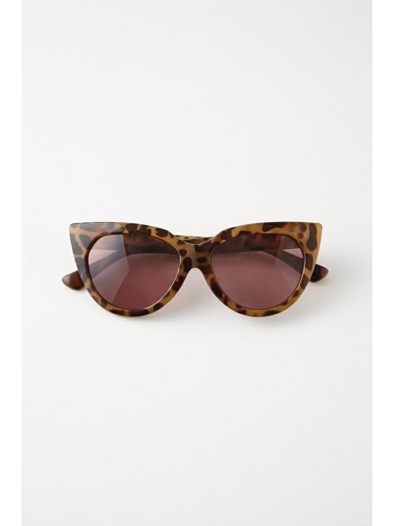 【SALE／50%OFF】MOUSSY BIG CAT EYEWEAR マウジー ファッション雑貨 メガネ ブラウン