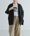 URBAN RESEARCH new basic ラミーオーバージャケット アーバンリサーチ ジャケット・アウター テーラードジャケット・ブレザー カーキグリーン ブラック【送料無料】(4)