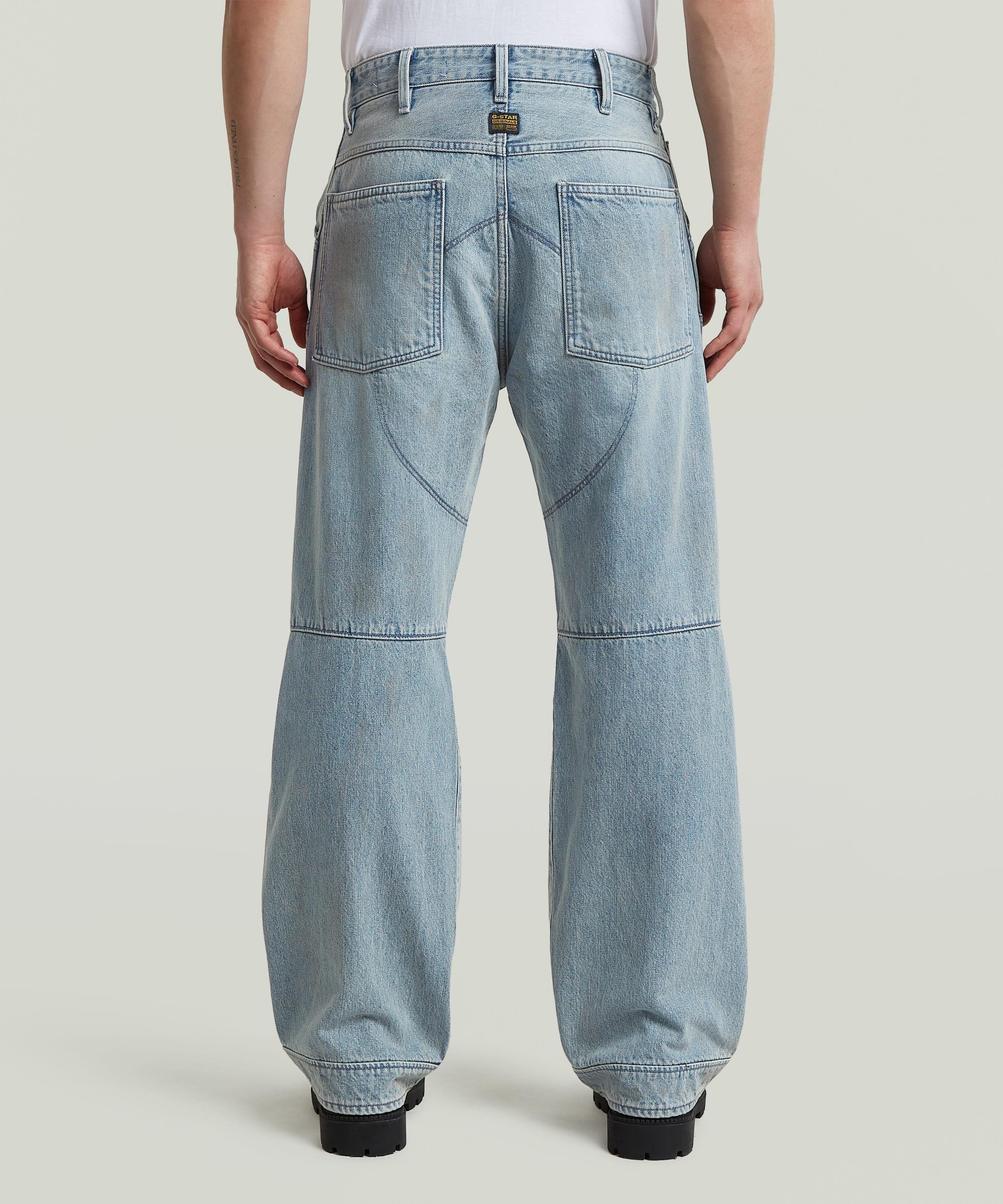 【公式ショップ】5620 3D Loose 2.0 Jeans/ヴィンテージライク立体裁断バイカーディテールワイドルーズジーンズ ジースターロゥ パンツ ジーンズ・デニムパンツ ブルー