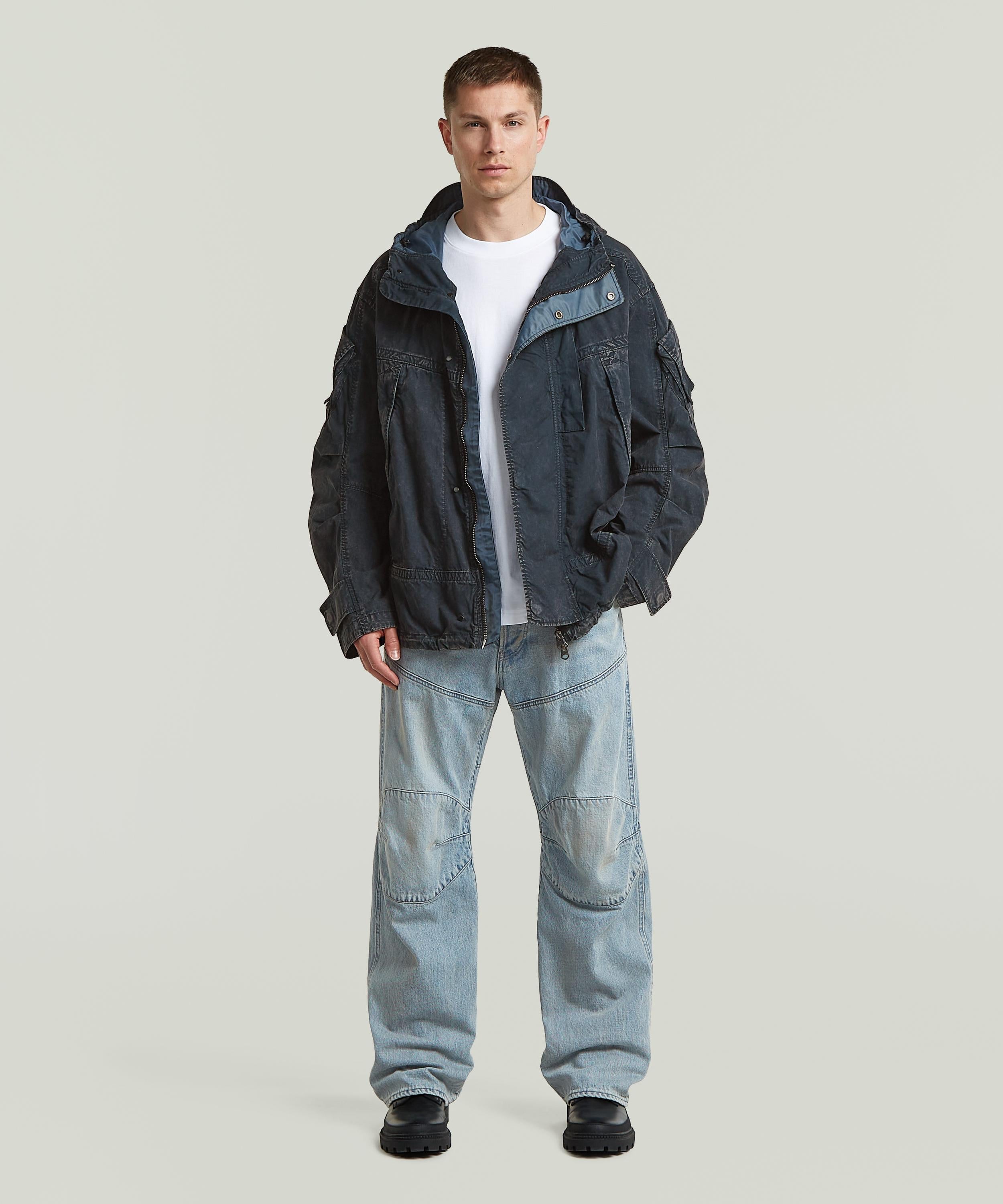 【公式ショップ】5620 3D Loose 2.0 Jeans/ヴィンテージライク立体裁断バイカーディテールワイドルーズジーンズ ジースターロゥ パンツ ジーンズ・デニムパンツ ブルー