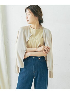 【SALE/60%OFF】ROSSO 【一部WEB限定カラー】ウォッシャブルカーディガン アーバンリサーチロッソ ニット カーディガン ホワイト グレー パープル ネイビー【送料無料】