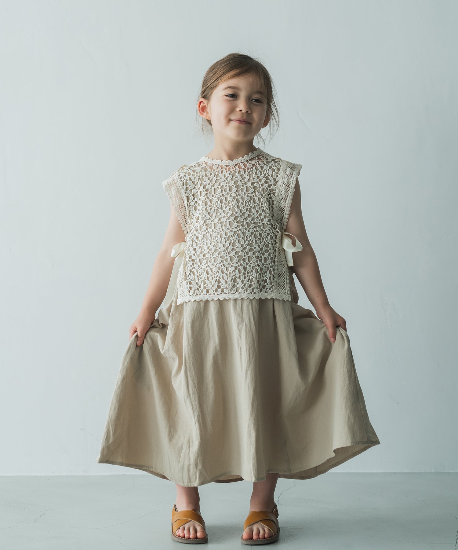 【SALE／40%OFF】riziere riziere/(K)透かし編みレースベスト リジェール トップス その他のトップス ホワイトのサムネイル