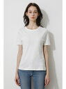 【SALE／50 OFF】AZUL BY MOUSSY BASIC CREW NECK TEE アズールバイマウジー トップス カットソー Tシャツ ホワイト ブラック