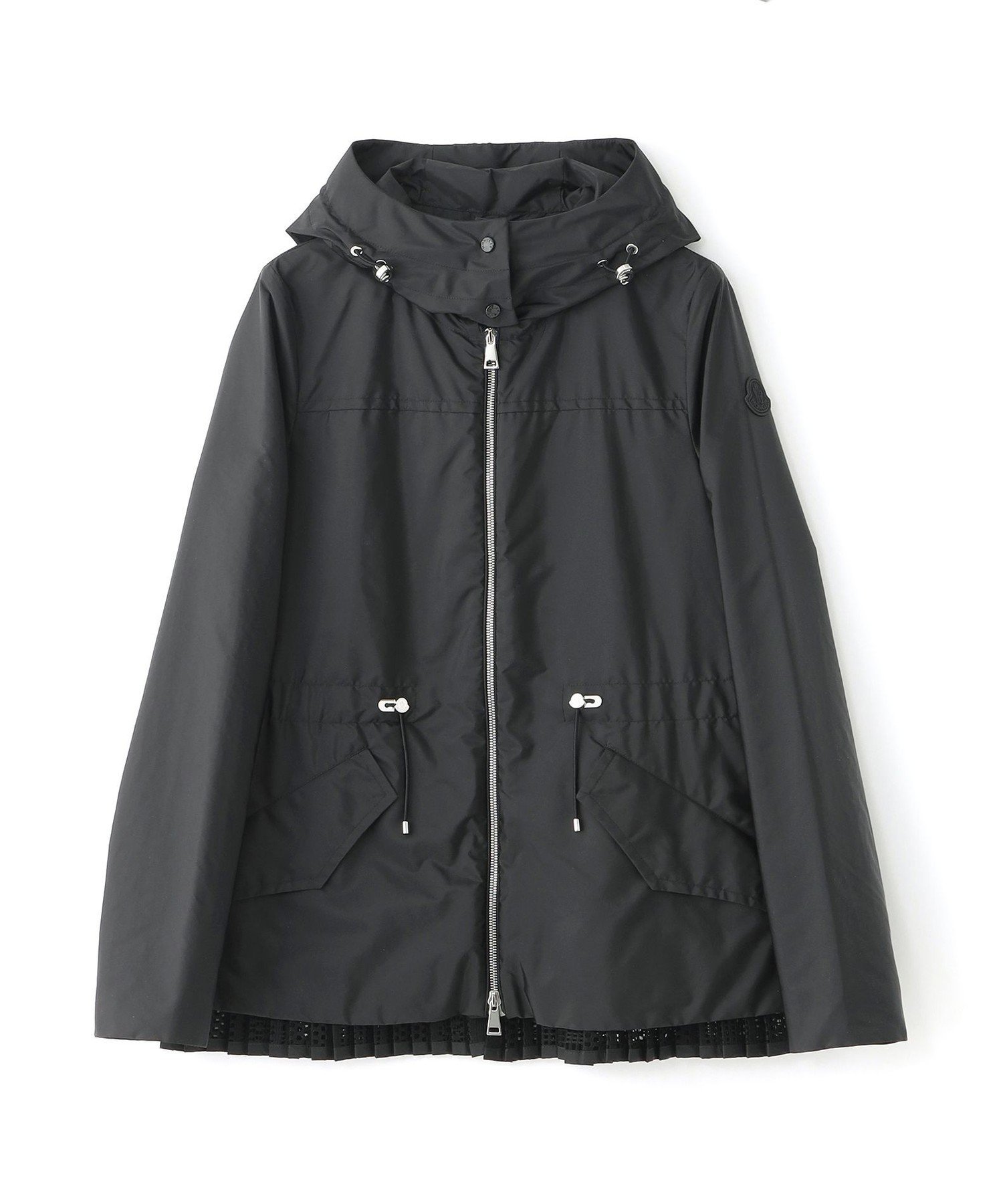 EPOCA 【MONCLER】バーバショートパーカー《WEB&EPOCA THE SHOP店舗限定》 エポカ ジャケット・アウター その他のジャケット・アウター ブラック【送料無料】