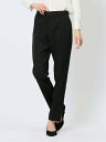 【SALE/50%OFF】m.f.editorial ウーリッシュ テーパードパンツ 黒(セットアップ可能) タカキュー スーツ・フォーマル スーツパンツ ブラ...