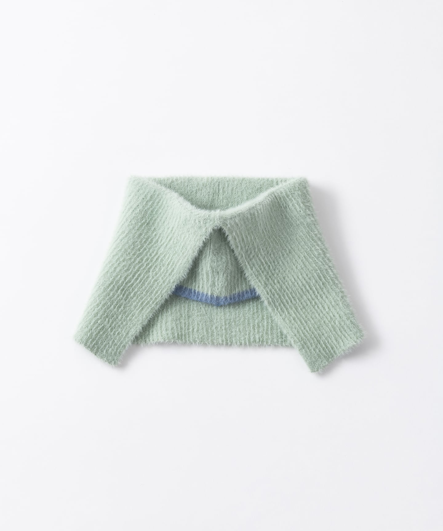 TRICOTE SHAGGY NECK WARMER トリコテ ファッション雑貨 マフラー・ストール・ネックウォーマー ブラック【送料無料】