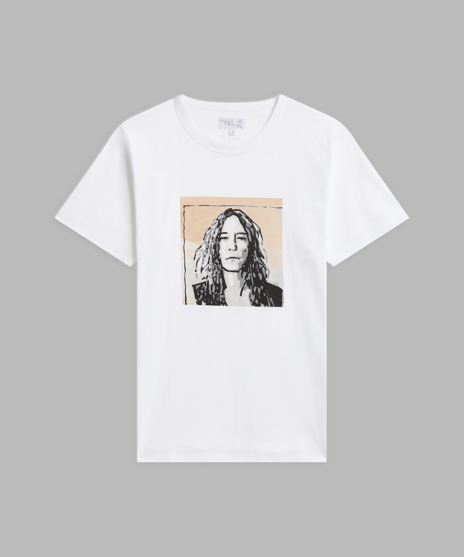 agnes b. HOMME SEH0 TS BRANDO MC Tシャツ アニエスベー トップス カットソー・Tシャツ ホワイト【送料無料】