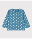 【SALE/20%OFF】PETIT BATEAU プリント長袖Tシャツ プチバトー トップス カットソー・Tシャツ ピンク グリーン【送料無料】(4)