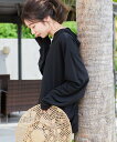 FashionLetter ユニセックスuvカットラッシュプルオーバー ビーフラット 水着・スイムグッズ ラッシュガード ネイビー ブラウン ブラック