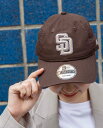 YEVS 【NEWERA】NEWERA MLB(9TWENTY)【ユニセックス】 イーブス 帽子 キャップ ブラウン グレー【送料無料】