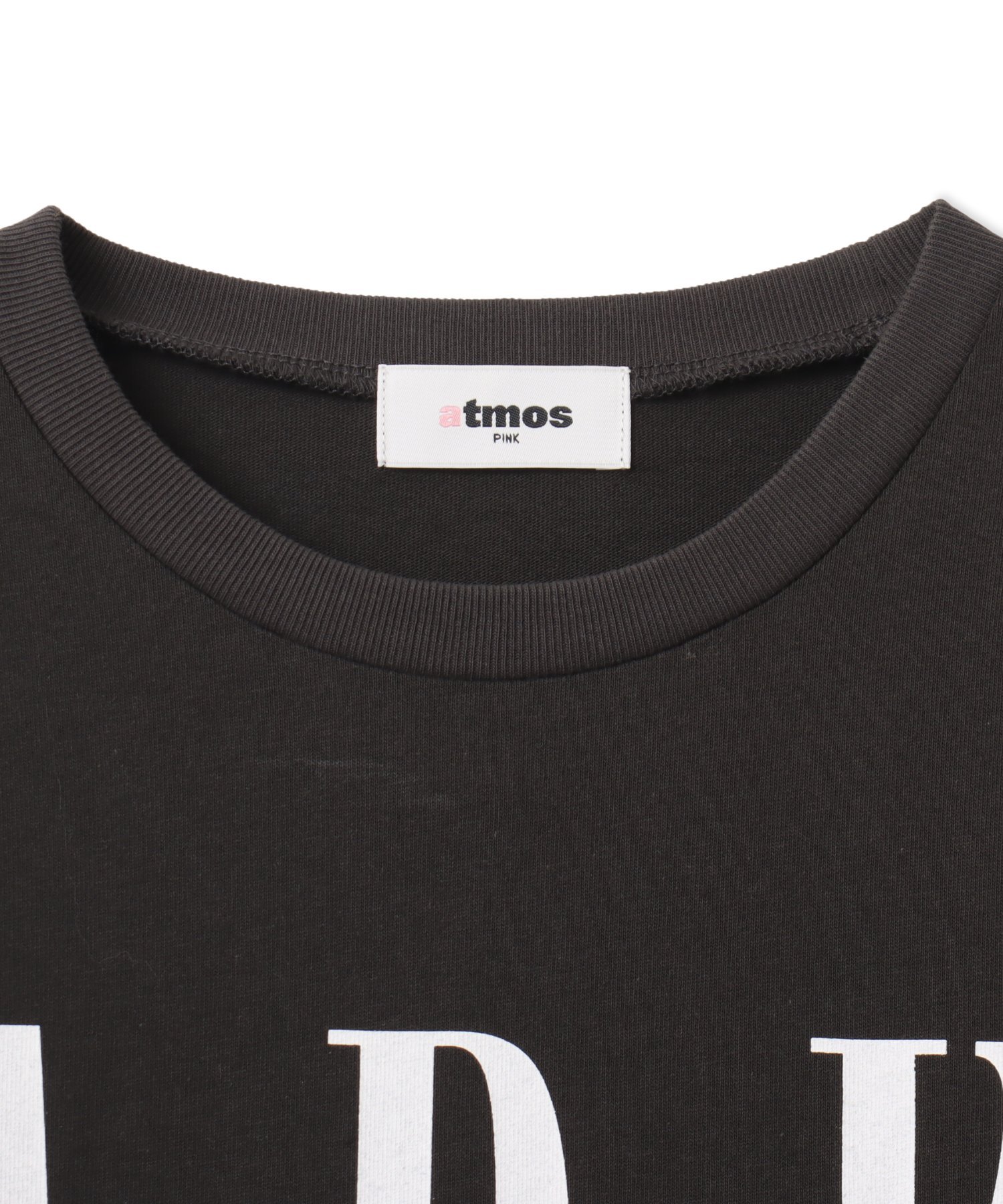 atmos pink atmos pink Layered Print LS T-shirt BLACK アトモス トップス カットソー・Tシャツ ブラック