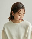 【SALE/60%OFF】ROPE' PICNIC PASSAGE フェイクレザーウェーブスリムカチューシャセット ロペピクニック ヘアアクセサリー カチューシ...