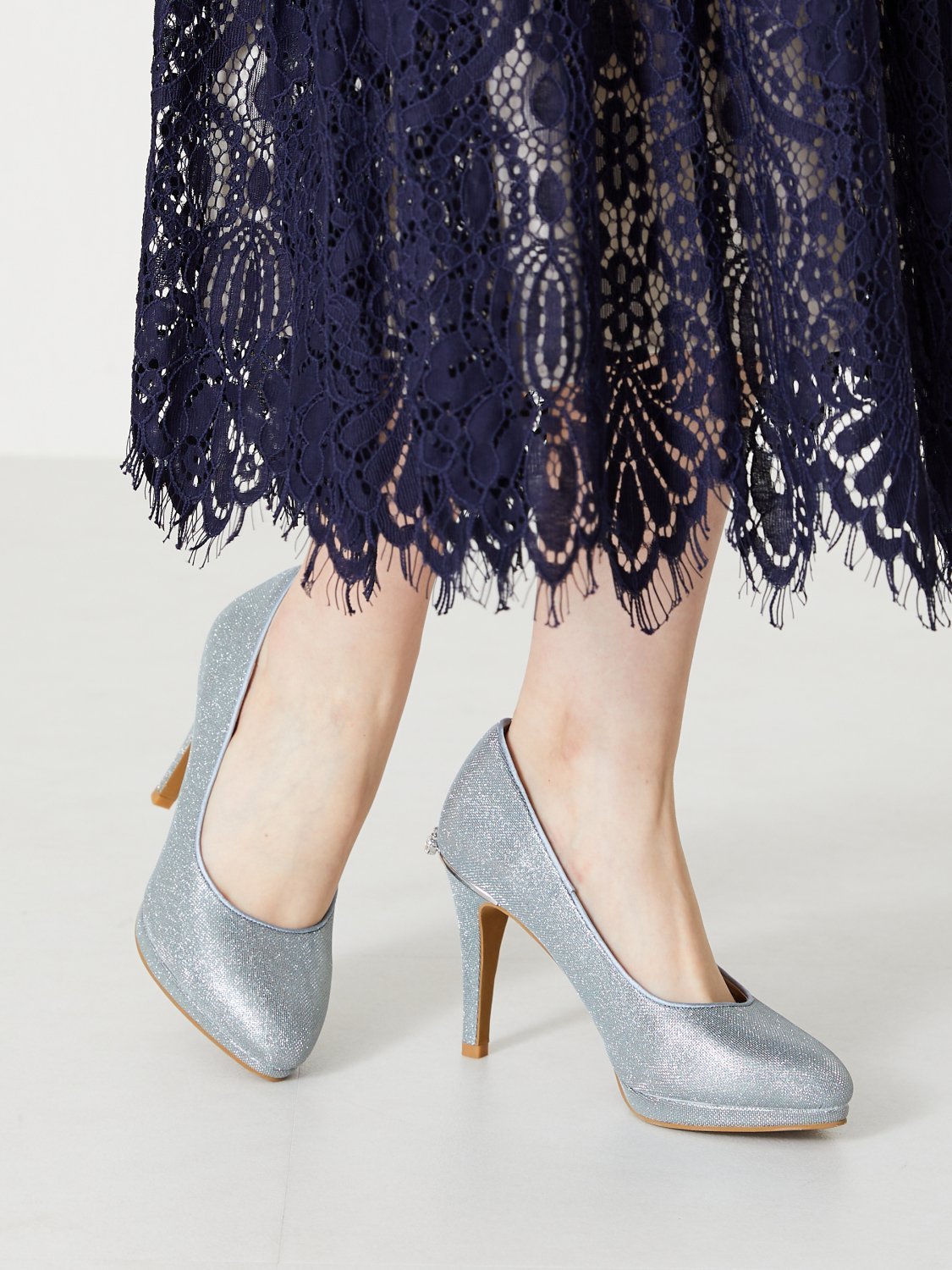 【SALE／30%OFF】MISCH MASCH プラットフォームバックビジューパンプス ミッシュマッシュ シューズ・靴 パンプス ブルー ゴールド ピンク【送料無料】(4)