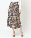 【SALE/30%OFF】CHRISTIAN AUJARD(小さいサイズ) ぼかしフラワープリントスカート メゾンドゥサンク スカート ロング・マキシスカート ...