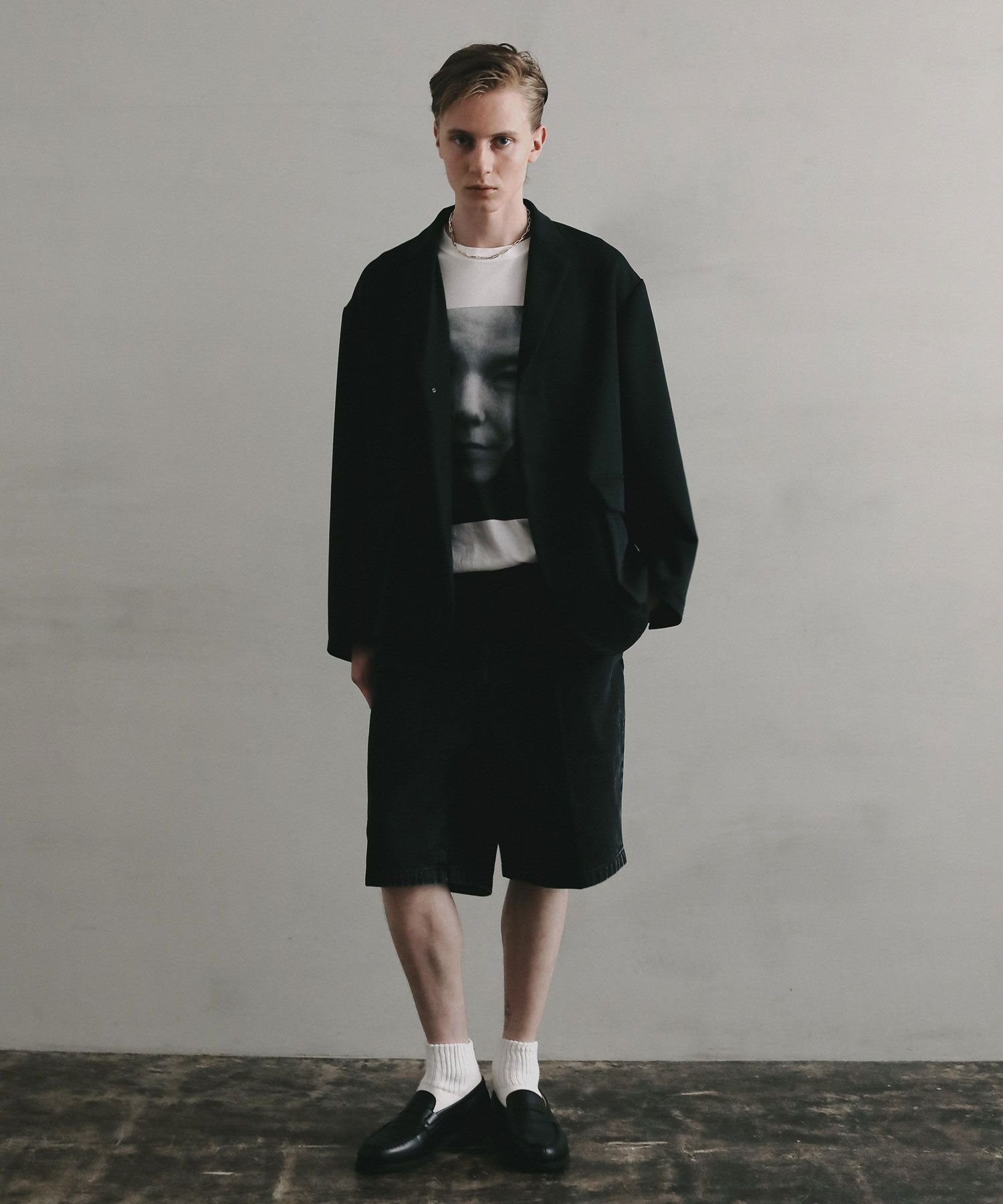 【EF(エフ)】コットンショーツ(MEN) ベイフロー パンツ その他のパンツ ブラック