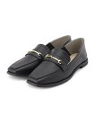 【SALE/10%OFF】SHOO・LA・RUE バブーシュローファー シューラルー シューズ・靴 その他のシューズ・靴 ベージュ ブラック【送料無料】