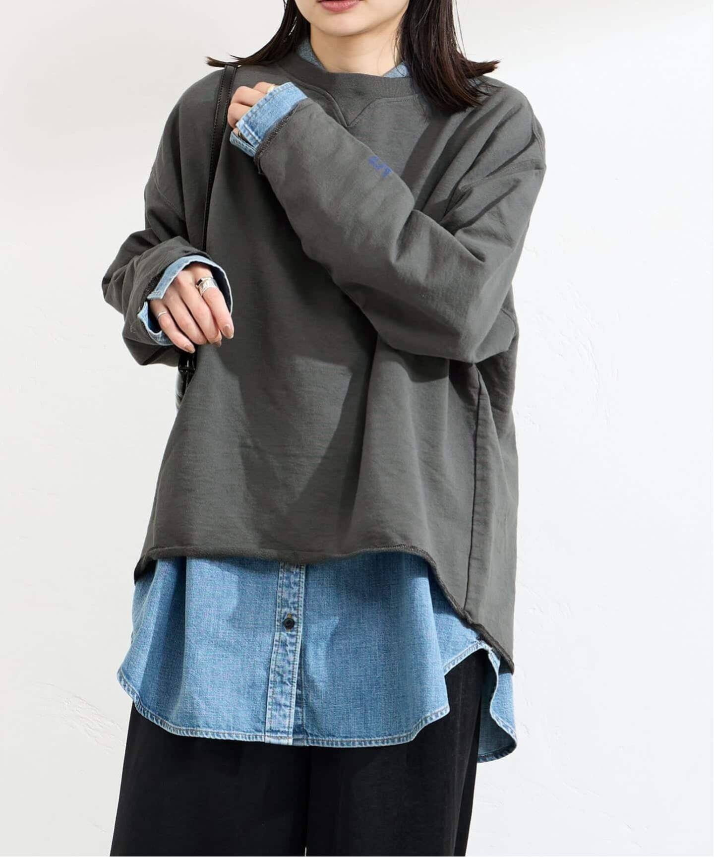 JOURNAL STANDARD 《追加》別注【RIDING HIGH/ライディングハイ】7.5ozインレーカットオフTEE ジャーナル スタンダード トップス カットソー・Tシャツ パープル レッド グリーン ブラック ホワイト