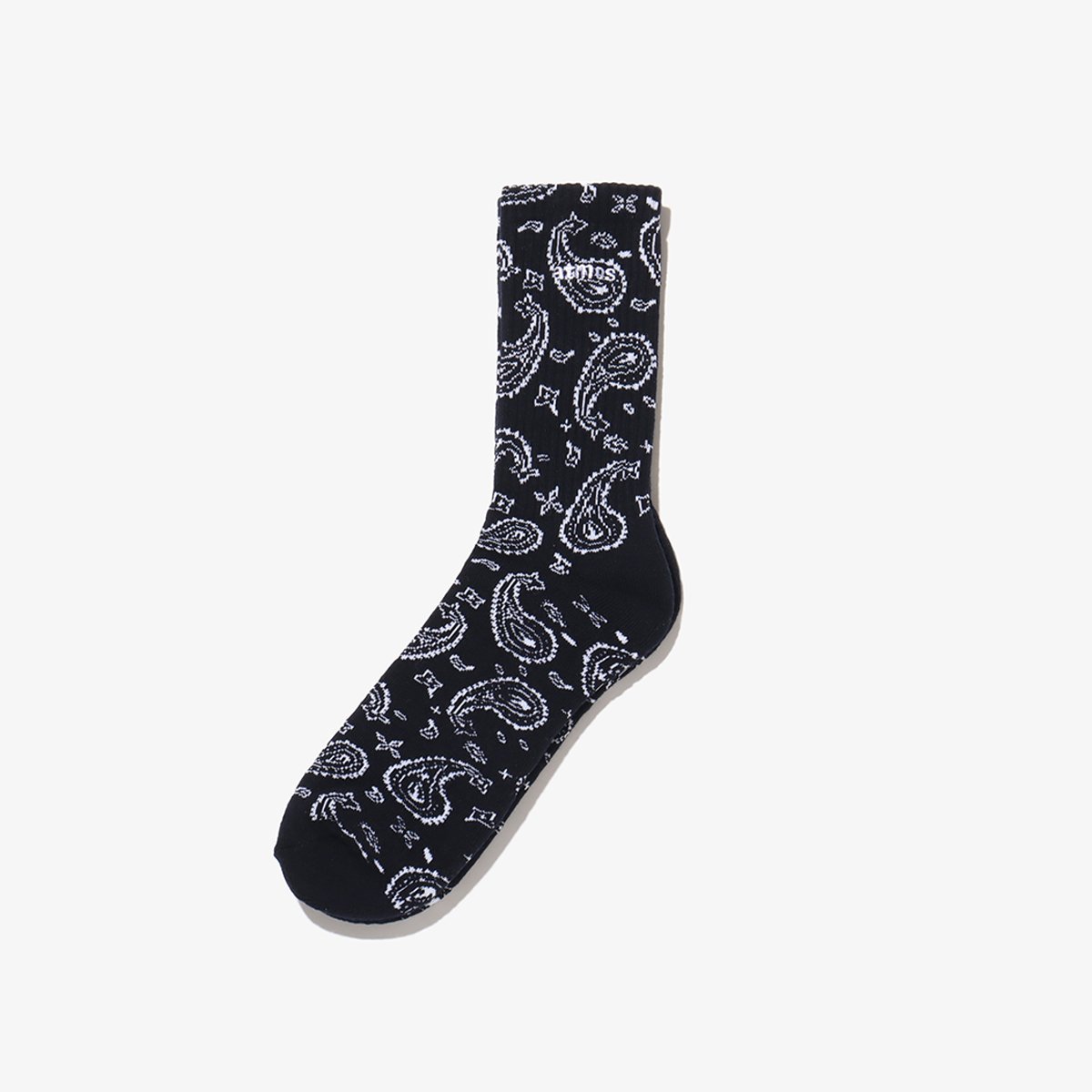 atmos atmos PAISLEY SOCKS NAVY アトモス 靴下・レッグウェア 靴下 ネイビー