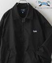 コーエン 服 メンズ 【SALE／16%OFF】coen PENNEYS(ぺニーズ)別注ツイルブルゾン/ジャケット(セットアップ可能) コーエン ジャケット・アウター ブルゾン・ジャンパー ブラック ホワイト ネイビー【送料無料】