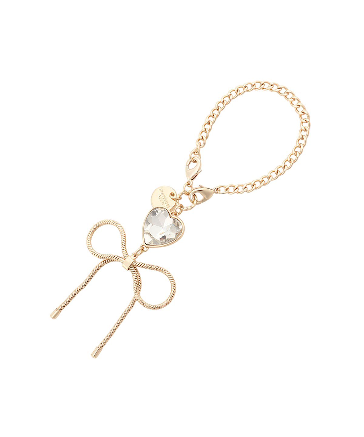 SAMANTHAVEGA ハートリボンチャーム サマンサ ベガ ファッション雑貨 チャーム・キーチェーン ピンク【送料無料】