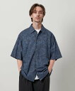 BEAUTY&YOUTH UNITED ARROWS ロンシャン バティック キャンプカラー グランデシャツ ビューティー&ユース ユナイテッドアローズ トップス シャツ・ブラウス【送料無料】