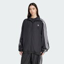 adidas 【公式】アディダス adidas ファイヤーバード オーバーサイズド トラックトップ アディダス スポーツ・アウトドア用品 トレーニング・フィットネス用品 ブラック【送料無料】