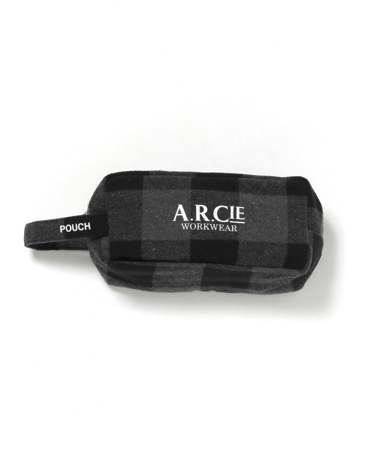 【AMERICAN RAG CIE】BUFFALO POUCH ベイフロー 財布・ポーチ・ケース ポーチ ブラック レッド