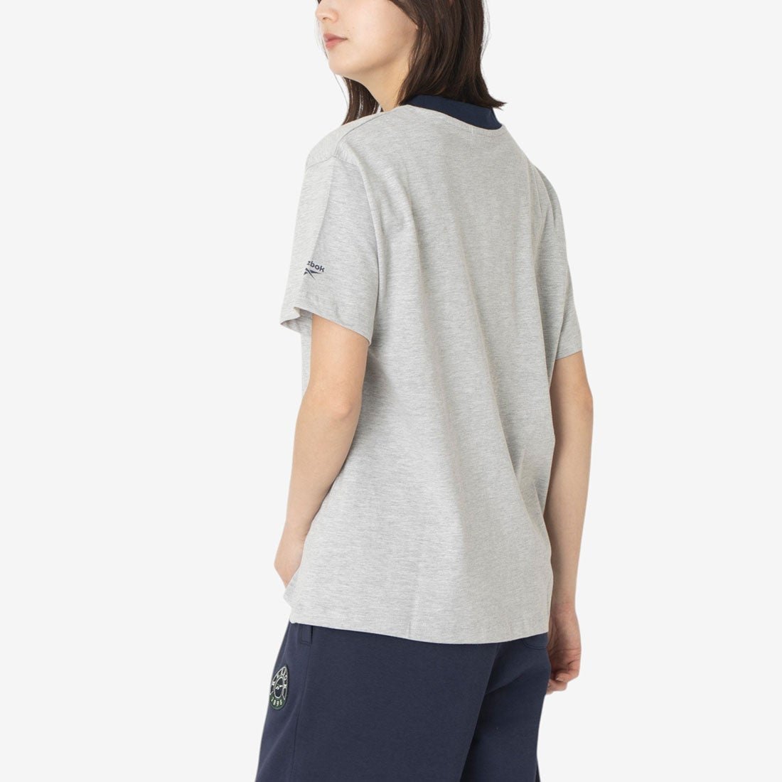 ローンクラブ Tシャツ / LAWN CLUB T-SHIRT リーボック トップス カットソー・Tシャツ グレー ブラック